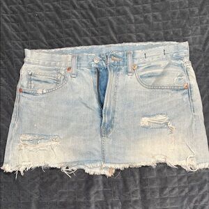 Ralph Lauren Light Blue Denim Skirt